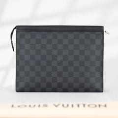 Clutch Louis Vuitton Pochette Voyage MM Damier Graphite size 27