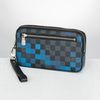 Clutch Louis Vuitton Mini Alpha Messenger Blue Pixel (Limited) size 22