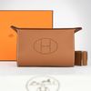 Túi đeo Hermes Videpoches Gold Togo size 27
