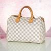 Túi du lịch Louis Vuitton Speedy Bandoulière Damier Azur size 30 (Trắng Xanh)