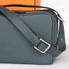 Túi/Clutch Hermes On-body Mousqueton Gris Misty Togo (Xám lạnh) size 28