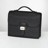 Clutch Hermes Sac à Dépêches Bordeaux Noir Togo size 27