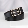 Thắt lưng Hermes PG H Buckle Reversible Boxcalf/Togo (Đen/Nâu) size 95