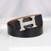 Thắt lưng Hermes H Striee Reversible Togo/Boxcalf size 90