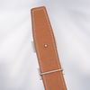 Thắt lưng Hermes H Guillochée Reversible BoxCalf/Togo (Đen/Nâu) size 95