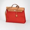 Túi đeo Hermes Herbag Vache Hunter/Canvas (Fauve/Gold) Size 39