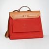 Túi đeo Hermes Herbag Vache Hunter/Canvas (Fauve/Gold) Size 39