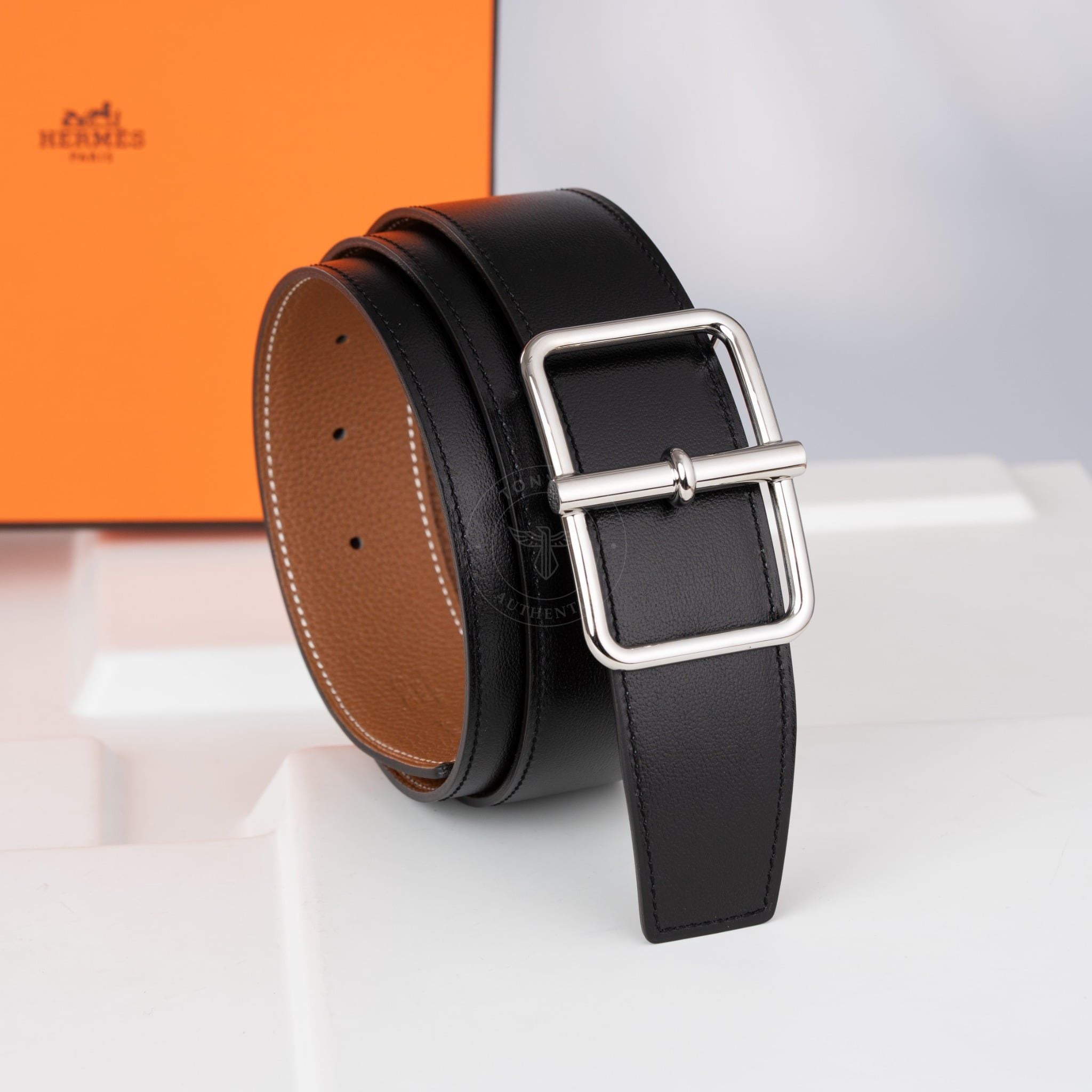 Thắt lưng Hermes Bâtonnet size 100