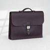 Cặp tài liệu Hermes Sac à Dépêches Togo (Aubergine/tím mận đậm) size 38