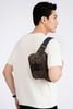 Túi Louis Vuitton S-Lock Sling Monogram Ebene size 21 (NEW-SS)