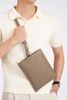 Túi /Pouch Hermes Pochenplus Etoupe Swift (Nâu Xám)(Unisex) size 23