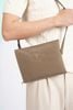 Túi /Pouch Hermes Pochenplus Etoupe Swift (Nâu Xám)(Unisex) size 23