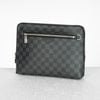 Clutch Louis Vuitton New Pouch Damier Graphite size 26