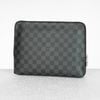 Clutch Louis Vuitton New Pouch Damier Graphite size 26