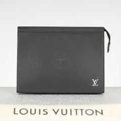 Clutch Louis Vuitton Voyage MM Noir Taiga (New SS - Code Chip) size 27