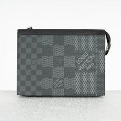 Clutch Louis Vuitton Pochette Voyage Giant Damier size 27