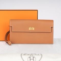 Ví dài Hermès Kelly Pocket Gold Epsom size 19
