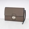 Clutch Hermès Sac à Dépêches Taupe Togo size 24