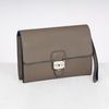 Clutch Hermès Sac à Dépêches Taupe Togo size 24
