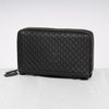 Clutch /Ví Zippy Gucci Guccissima in Black size 20