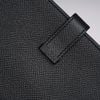 Ví dài Hermès Bearn Bifold Black Epsom