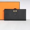 Ví dài Hermès Bearn Bifold Black Epsom