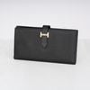 Ví dài Hermès Bearn Bifold Black Epsom
