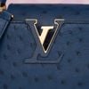 Túi đeo Louis Vuitton Capucines Mini Navy Ostrich size 21