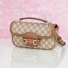 Túi Gucci Horsebit 1955 Top Handle GG Supreme size 22