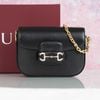 Túi Gucci Horsebit 1955 Cowhide in Black size 20