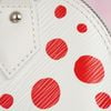 Túi Louis Vuitton x Yayoi Kusama Alma BB Epi (Trắng chấm bi Đỏ) (Limited) size 24