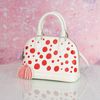 Túi Louis Vuitton x Yayoi Kusama Alma BB Epi (Trắng chấm bi Đỏ) (Limited) size 24