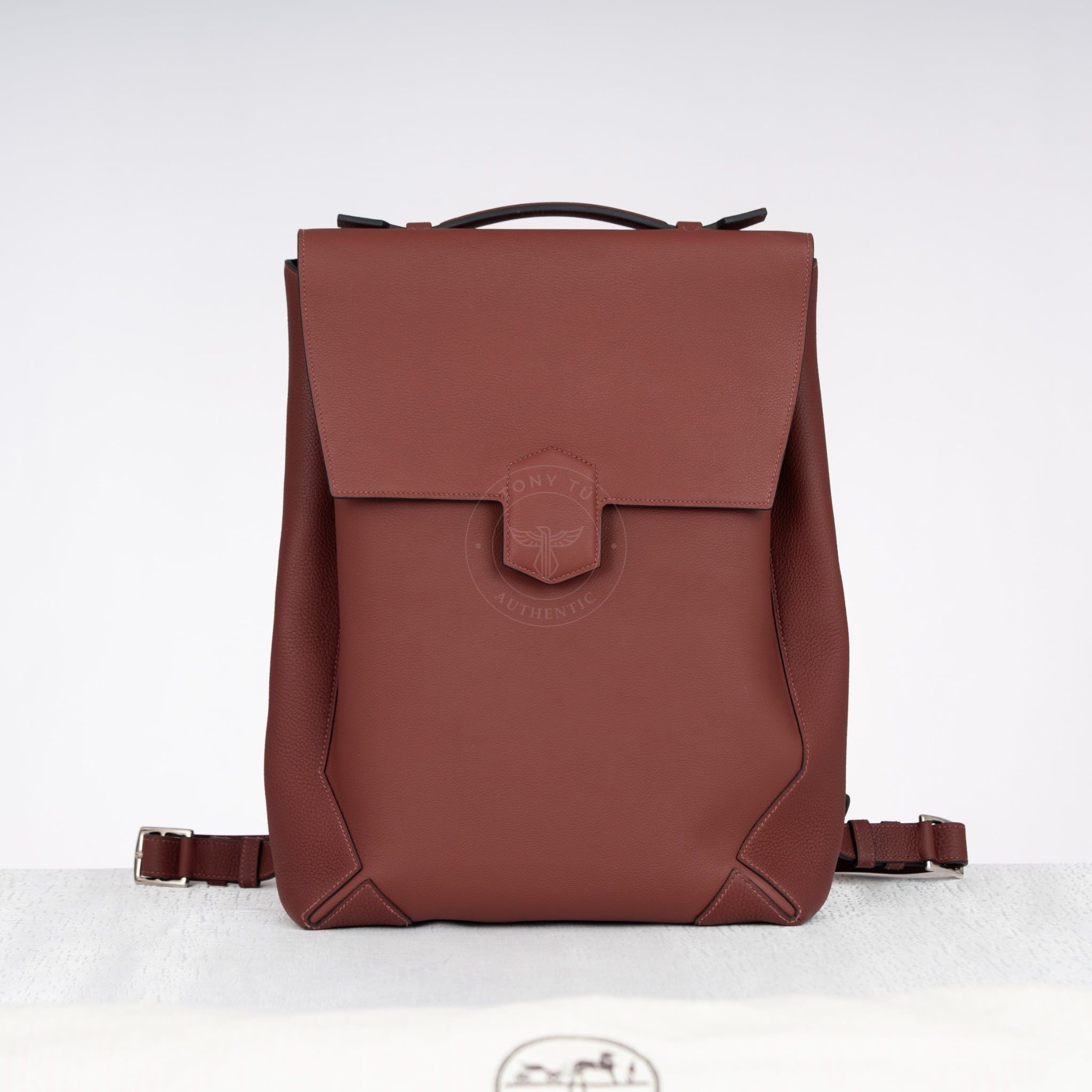 Balo Hermès Flash Rouge H Evercolor Size 40