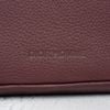 Clutch Dior Homme Cowhide in Rouge size 27