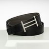 Thắt lưng Hermès Silver Rider Reversible Boxcalf/Togo (Đen/Xám) Size 95