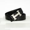 Thắt lưng Hermès H Constance Crocodile (Đen) size 95
