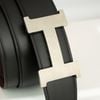 Thắt lưng Hermès H Constance Boxcalf/Togo size 90 (Đen/Nâu)