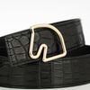 Thắt lưng Hermès Chavel Reversible Crocodile size 95
