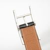 Thắt lưng Hermès Quentin Reversible BoxCalf/Togo size 95 (Đen/Nâu Gold)