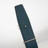 Thắt lưng Hermès H au Carré Reversible Box Calf/Togo (Đen/Xanh Navy) size 90
