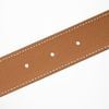 Thắt lưng Hermès Silver Rider Reversible Swift/Epsom (Đen/Nâu Gold) Size 100