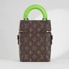 Túi đeo Louis Vuitton Vertical Box Trunk No. 7 Monogram Ebene (Unisex) size 21