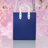 Túi đeo Louis Vuitton Sac Plat Everyday Navy Blue Taurillon size XS (Unisex)