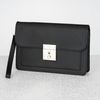 Clutch Louis Vuitton Belaia Noir Taiga size 25