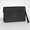 Clutch Louis Vuitton Belaia Noir Taiga size 25