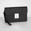 Clutch Louis Vuitton Belaia Noir Taiga size 25