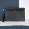 Clutch Dior Pochette Homme Black Crocodile (Limited) size 30