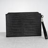Clutch Dior Pochette Homme Black Crocodile (Limited) size 30