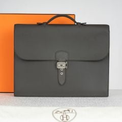 Cặp tài liệu Hermès Sac à Dépêches Calfskin size 2-38