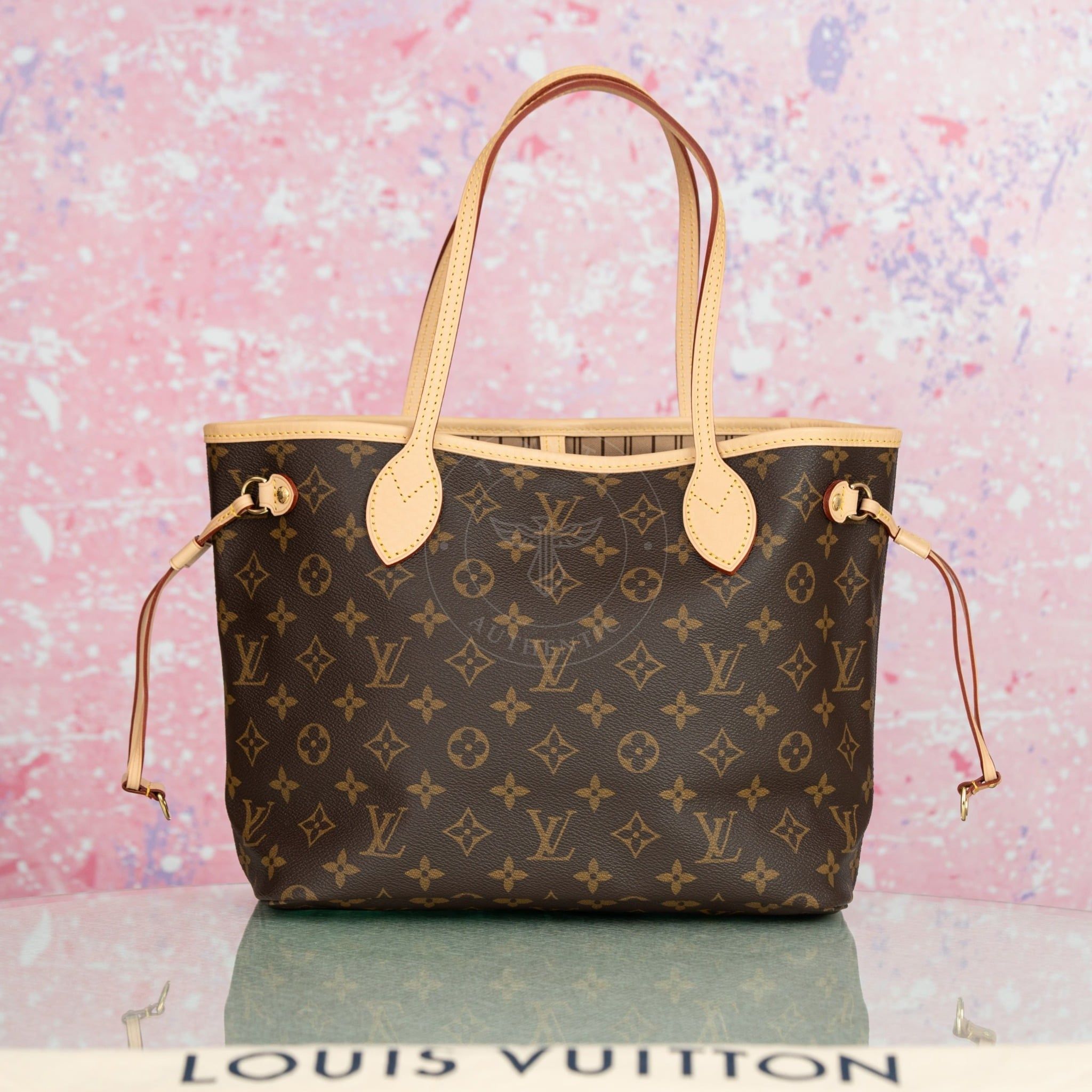 Túi đeo Louis Vuitton Neverfull PM Monogram Ebene size 29
